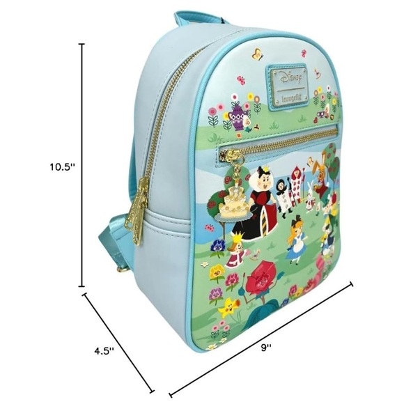 Loungefly Disney Alice in Wonderland Chibi Mini Backpack – Exclusive Design- NWT main image 5